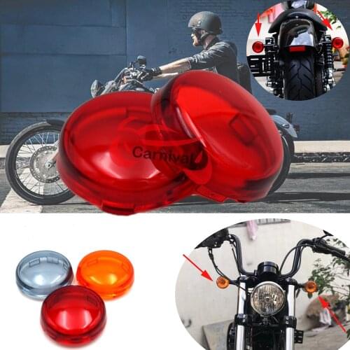 For Motorcycle turn signal turn signal light waterproof front and rear lampshade lampshade for Harley screen