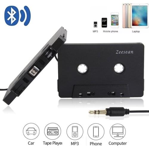 Cassete player audio tape Vintage Car Universal Stereo Tape Adapter Car Bluetooth Adapter Cassette Adapter Audio Conversion