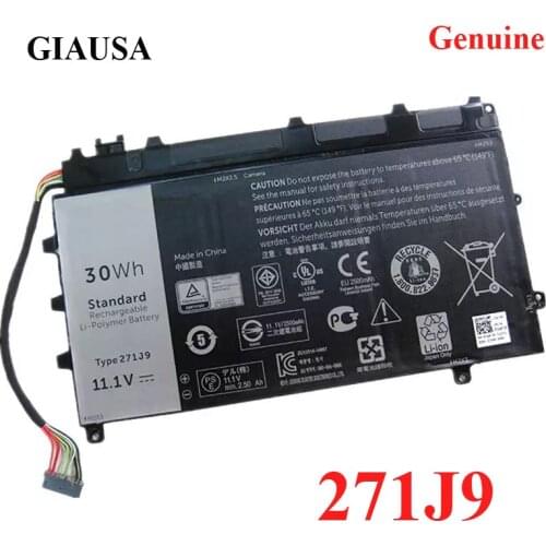 Wholesale 271J9 battery for Dell Latitude 7350 Latitude 13 271J9 7000 7350 Tablet
