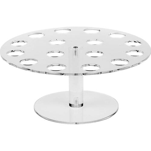 Ice Cream Candy Holder Cupcake Ice Cream Cones Acrylic Holder Stand For Display Wedding Party Buffet 6-16 Holes Kitchen Tool