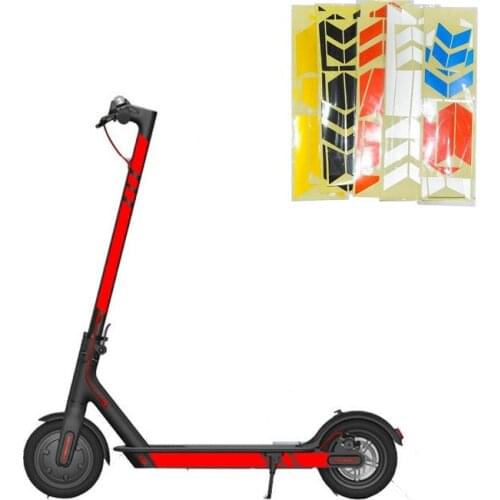2019 Scooter Reflective Sticker Reflect Light Tags Paster Decals Night Safety Warning Strip For Xiaomi M365