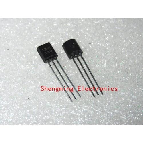 1000pcs MJE13001 13001 TO-92 NPN Transistor