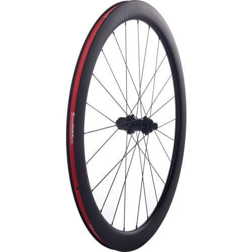 24 Holes Cyclocross Bike Rear Wheel 700C Carbon Fiber Road Bicycle Disc Brake Wheel Single Wheel with Powerway CT31 Hub