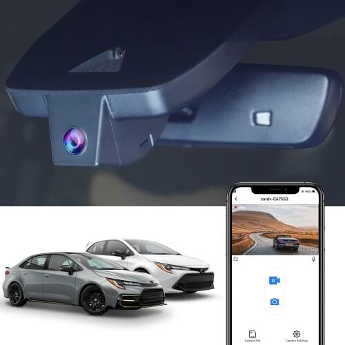 For Toyota Corolla E210 12th Gen Hatchback Altis 2019-2021 Fitcamx Dash Cam 4K UHD Plug and Play Modification Accessories Parts