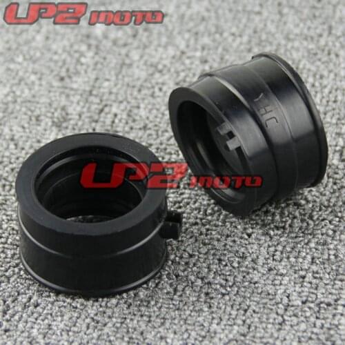 For Honda Steed400 VT600 carburetor interface carburetor joint 1Pair INTAKE PIPE adapter MANIFOLD carburetor Interface rubber