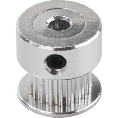 16 Tooth/20 Teeth GT2 Aluminum Timing Pulley, Bore 4/5/6.35/8mm, Synchronous Wheels Gear Part For Width 6mm