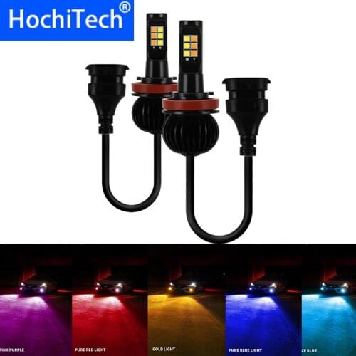 2Pcs H8 H11 881 880 Led Bulb HB4 Led HB3 9006 9005 H27 H3 H1 Fog Lights 6000LM Day Running Car Lamp Auto Light Bulbs