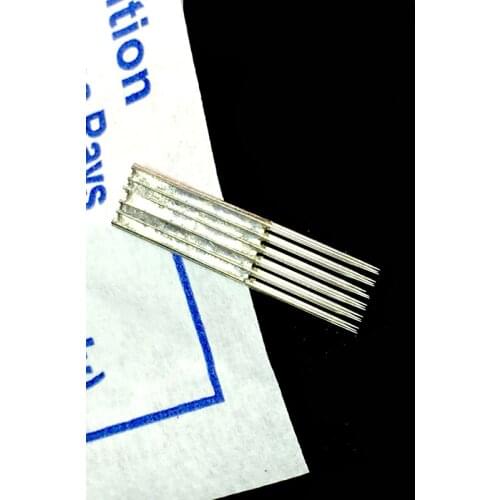 200PCS 6 X 3R Microblading Needles 18 for Permanent Makeup Tattoo Blades for Eyebrow 3D Embroidery Eyebrow 18 Pins