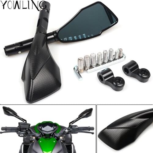 7/8" 22mm Universal Motorcycle Rear View Side Mirror Handle Bar For yamaha YZF-R6 YZF R6 YZF-R1 YZF R1 r6 r1 YZF-R3 YZF R3 MT-07