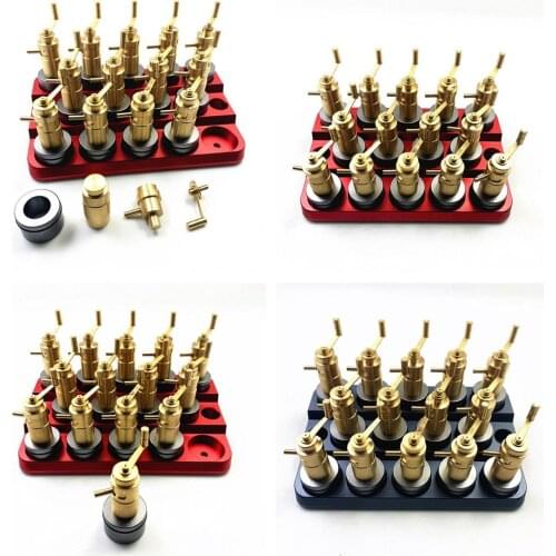 Assortment of 14 Sizes Mainspring Winder for Watch Repair