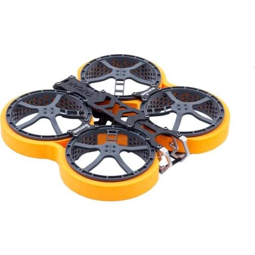Diatone TAYCAN 25 125mm Carbon Fiber Bottom Plate 2.5inch Cinematic Frame with Protective Covers for FPV Racing Cinewhoop Drones