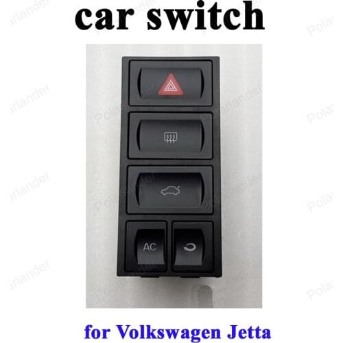 For V-olkswagen J-etta 03-09 Double Flash Switch Button 1GD 953 529 g Car Accessories Defrost trunk button