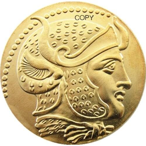 G(50)Greek Anceint Gold Plated Copy coin
