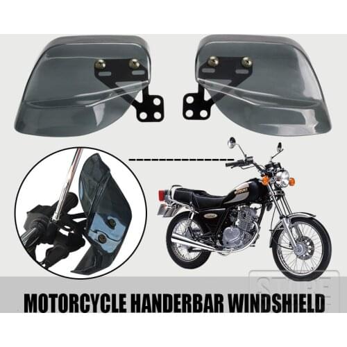 One pair Motorcycle Electric moto hander Grip windshield windproof rainproof sunscreen protection protective PVC Handle hood