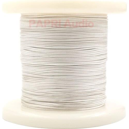 PAPRI Newest GS03 DIY Headphone Cable DIY 4N OCC Silver Litz Structure Hifi Audio Wire For Upgrade Earphone Headsets 16Cores