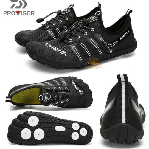 Professionl Climbing Shoes Daiwa Fishing Quick-drying Shoes Mens Outdoor Cycling Sports Running Shoes Beach Surf Non-slip Shoes