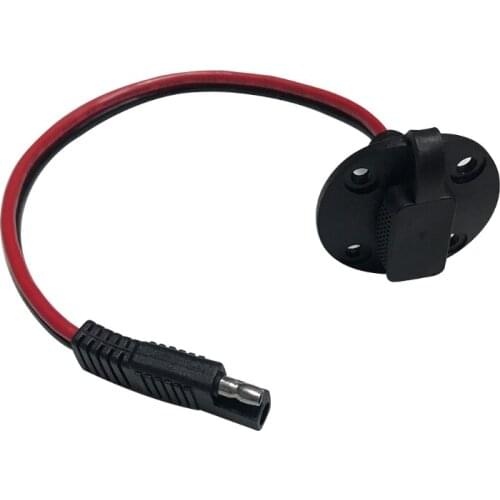 SAE 2 hole 4 hole SAE wire with fixing screw hole Chassis assembled waterproof cover SAE to SAE male to female connector D5QE