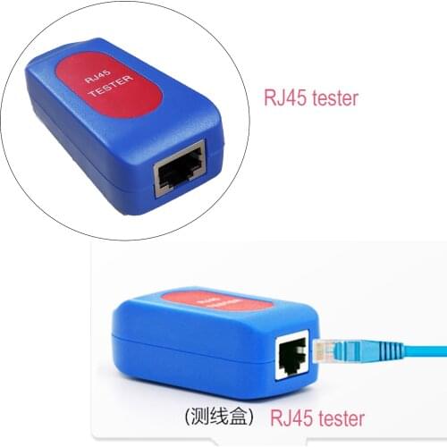 RJ45 tester for CCTV tester IPC9310 IPC9310SN Blue test box RJ45 test tool Blue accessories