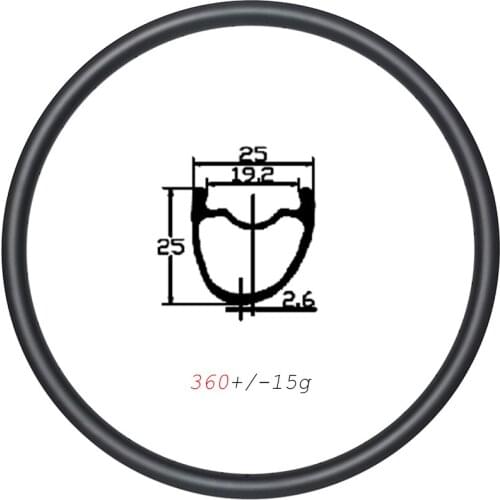 700C 25mm deep Asymmetric road bike clincher carbon rim tubeless disc 25mm wide 16H 18H 20H 21H 24H 28H UD 3K 12K matte glossy