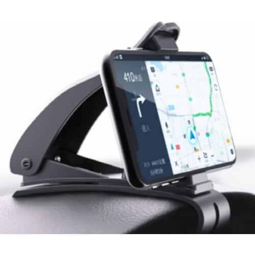 Car Phone Holder Dashboard Mount Universal Cradle Cellphone Clip GPS Bracket Stand for Phone Car Adjustable Mobile Phone Holder