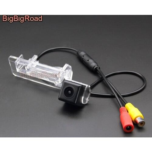 BigBigRoad For Mercedes Benz MB Smart Fortwo Smart ED 2013-2018 Vehicle Wireless Rear View Parking CCD Camera HD Color Image