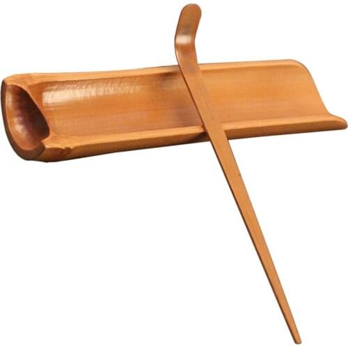 Handmade Tea Ceremony Accessory Bamboo Tea Needle Tea Powder Scoop Spoon Kit