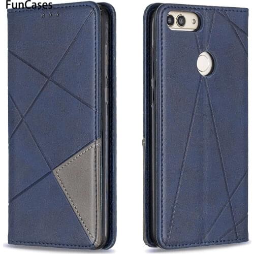 Rhinestone Cases For hoesje Huawei P Smart Color Matching sFor Huawei etui Enjoy 7S Honor 9 Lite Coverage Flip Book Telefoon