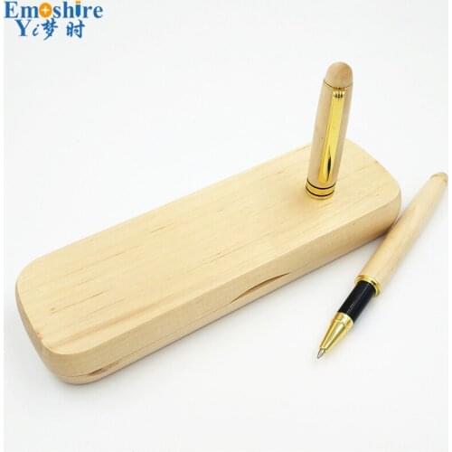 Hot Unique Design Roller Ball Pens Ballpoint Pens With Pencil Cases Top Quality School Office Stationery for Lady Gifts P114