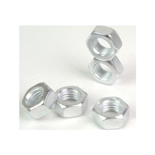 Left Threads Hex Nut Zinc Plated M3-M16 including Fine Pitch Threads Nuts Steel
