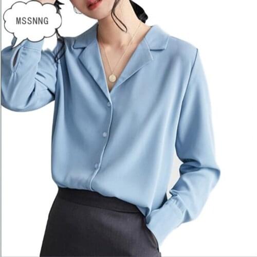 Женские белые рубашки MSSNNG China At AliExpress