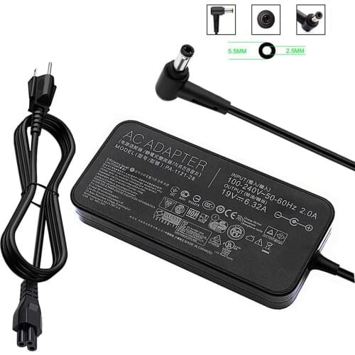 Huiyuan New 19V 6.32A 120w Laptop Charger Replacment Compatible fit for asus ROG GL502VT GL502V GL502 GL502VT-D