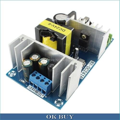 AC 100-240V 110V 220V To DC 24V 150W SMPS Board 6-9A High-Power Industrial Power Template DC Power Supply Module