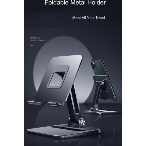 Xundd Tablet Stands Adjustable Foldable Height Angle Phone Holder For iPad Pro iPhone Huawei Samsung