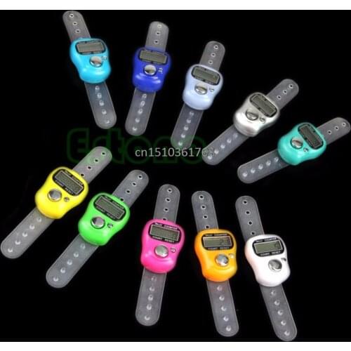 Portable Hot Stitch Marker and Row Counter LCD Electronic Digit Tally Counter #Y05# #C05