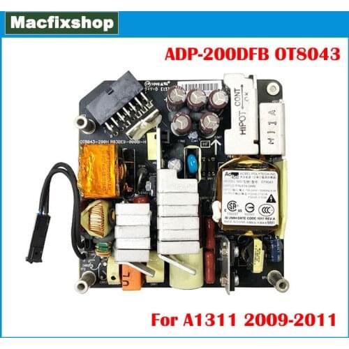 Tested Original A1311 Power Supply 2009 2010 2011 Year For iMac 21.5" A1311 ADP-200DFB OT8043 614-0444 205W Power Board