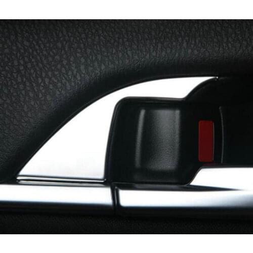 SBTMY 4PCS/SET Car door handle frame stainless steel decorative patch for Toyota Camry XV70 2018-2020 Accessories Car styling