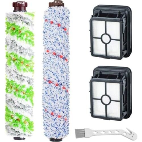 Roller Brush Pet Brush Filtes For Bissell CrossWave Vacuum Cleaner Accessories Roller Brushes Filters Kit