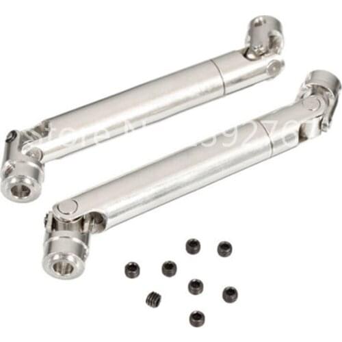 2Pcs Steel Crawler Drive Shaft CVD90-115mm 110-155mm For 1/10 Scale Models RC Car SCX10 90021 90028/TAMIYA/RC4WD/TAMIYA CC01/D90