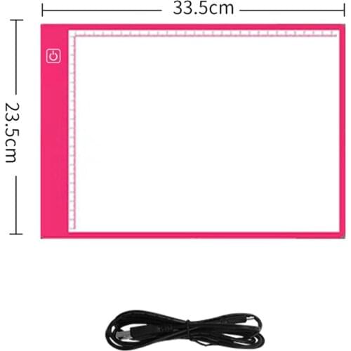 A3/A4 LED drawing board, diamond painting light-emitting board, USB light box copy board, electronic art graphics animation pain