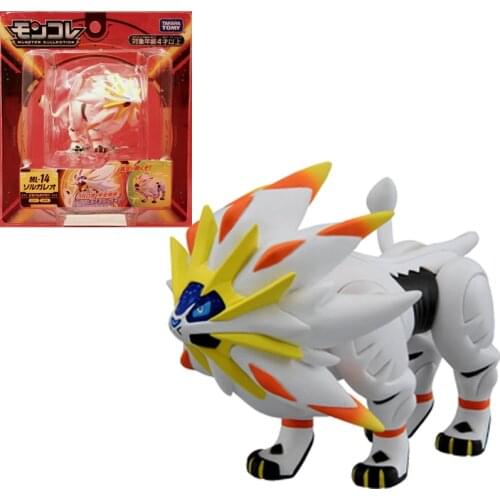 TAKARA TOMY Genuine Pokemon Sword and Shield MC ML-14 Solgaleo EHP Out-of-print Limited Rare Action Figure Model Toys