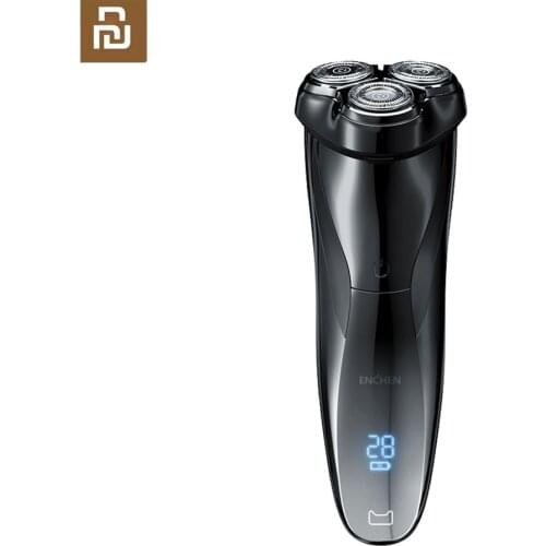 Youpin Enchen BlackStone 3 Electric Shaver 3D Triple Floating Blade Heads Shaving Razors Men Beard Trimmer USB Rechargeable IPX7