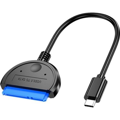 Factory Price USB Type C To SATA 7+15 Pin 2.5" Hard Disk Driver Cable Adapter