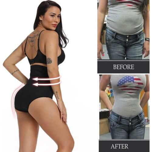 SURE YOU LIKE New Seamless Hip Raise Waist Training Pants Shapewear For Women Silmming Fat Burning Hight Waist Shapers Underwear