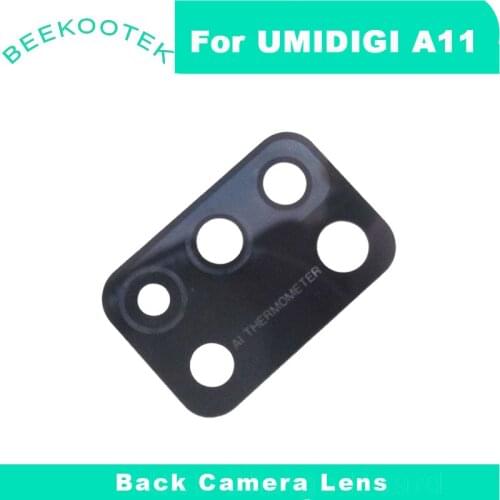 New Original Phone Back Rear Camera Lens Repair Replacement Accessories For UMIDIGI A11 6.53 inch Smartphone
