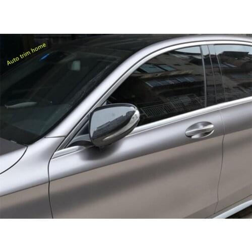Door Rearview Mirror Protector Shell Cap Accessories Cover Trim Fit For Mercedes Benz E Class E-Class W213 2016 2017 2018