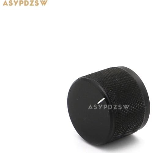 1 PCS 30*22 Knurled black full aluminum Preamplifier/DAC/Amplifier volume potentiometer knob