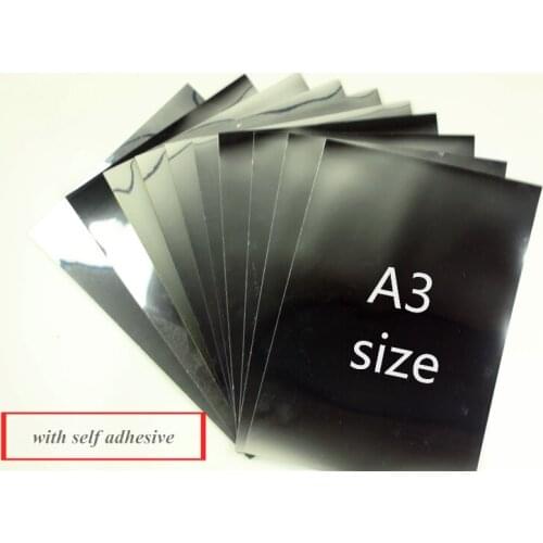 A3 size Inkjet PET Metalized Film 20 pieces for inkjet printer with dye ink