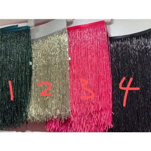 5 yards/bag beads tassel fringe Beautiful design JRB-8.1402 for decoration dress in 30 cm