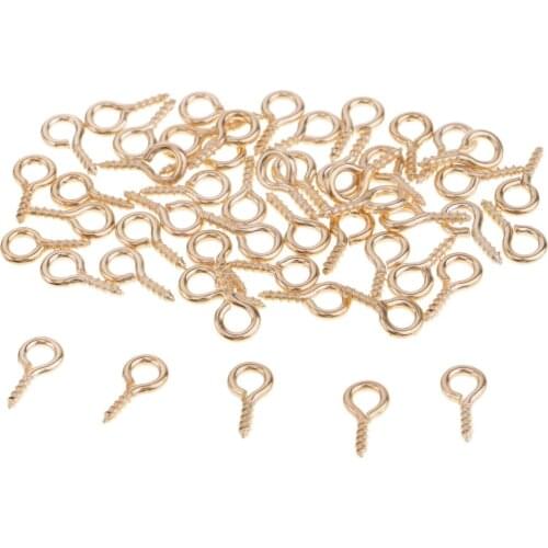 50Pcs Boilie Bait Screws Carp Fishing Hair Rigs Ups Peg Chod Rigs Fishing Tools