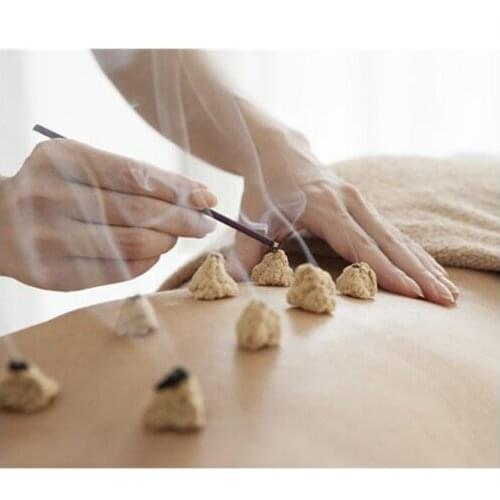 500g 5 Years High Purity 35:1 Golden Moxa Punk Moxibustion Loose Gold Moxa Stick Roll Traditional Chinese Accupuncture Massage